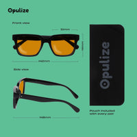 Gafas narajas filtro luz azul- UV400 Protection - Night Glasses